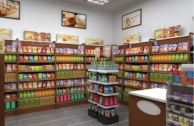 便利店貨架_鋼制促銷架