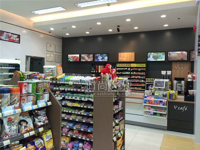 便利店布局設計_陳列設計效果圖